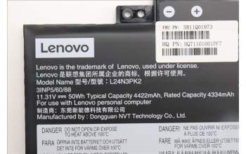 Lenovo 5B11Q01973 Lenovo BATTERY, 11.31V, 50Wh, 3cell
