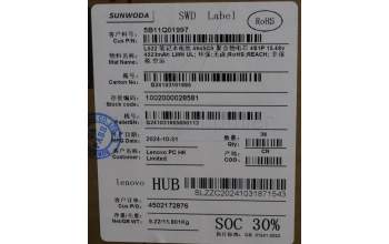 Lenovo 5B11Q01997 BATTERY 4cell 70Wh 15.48V L24D4PK5 SD/W