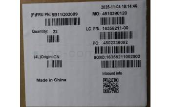 Lenovo 5B11Q02009 Lenovo BATTERY,15.08V,80Wh,4cell