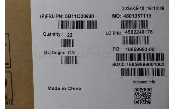 Lenovo 5B11Q30690 BATTERY 4cell 80Wh 15.52V L24B4PC0 BYD/B