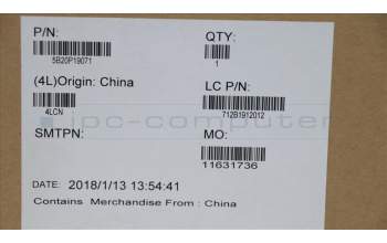 Lenovo 5B20P19071 MB L 81A8 WIN I57200U UMA 8G FP Full-HD