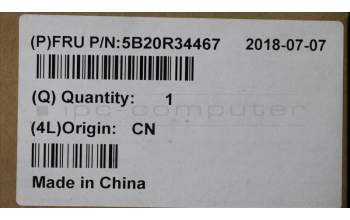 Lenovo 5B20R34467 Lenovo BDPLANAR MB C 81H7 NOK I38130U UMA 4G