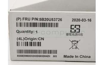 Lenovo 5B20U53726 Lenovo BDPLANAR MB FRU NO DPK