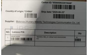 Lenovo 5B28C30950 TB336ZU MB_8+128G&*HQ31600025G60 CS