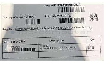 Lenovo 5B28C31215 TB336ZU MB_8+128G_CML&*HQ31600025ML0 CS