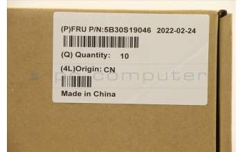 Lenovo 5B30S19046 BEZEL REAR DECO C 82S9 Black