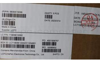 Lenovo 5B30S19096 BEZEL Bezel L 82YT B_COVER_AG
