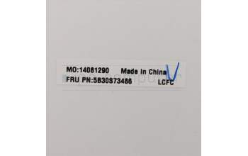 Lenovo 5B30S73486 BEZEL FRU BEZEL B_SHEET_W_CCD_MIC