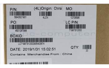Lenovo 5B40S21901 BracketL81MVStandoff