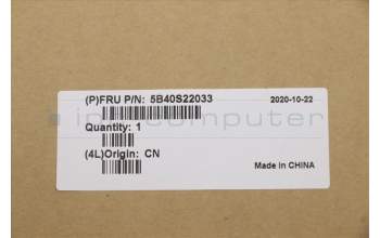 Lenovo 5B40S22033 IO Bracket L C 20VF