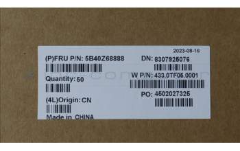 Lenovo 5B40Z68888 BRACKET FRU BRACKET IO Bracket MB K14