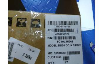 Lenovo 5C10L45269 CABLE DC IN Cable C 80SJ