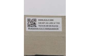 Lenovo 5C10S30032 Displaykabel Q 82A4 FHD_T