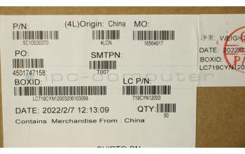 Lenovo 5C10S30370 CABLE TP Board Cable L 82RF