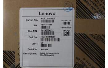 Lenovo 5C10S30439 CABLE EDP cable H 21CX 40pinRGBlong60HZ