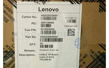 Lenovo 5C10S30444 CABLE TP Board Cable H 21CX TPtoMB ffc