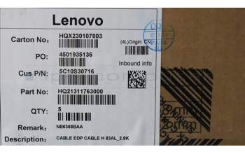 Lenovo 5C10S30716 CABLE EDP CABLE H 83AL_2.8K