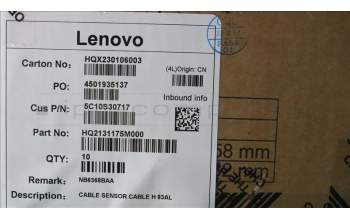 Lenovo 5C10S30717 CABLE SENSOR CABLE H 83AL