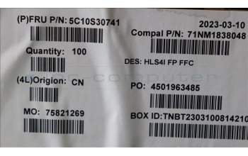 Lenovo 5C10S30741 CABLE FP FFC C 82XD