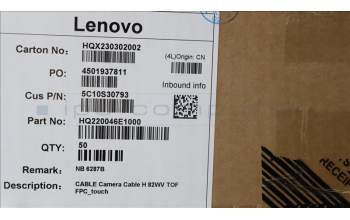 Lenovo 5C10S30793 CABLE Kamerakabel H 82WV TOF FPC_touch