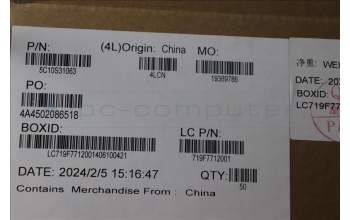 Lenovo 5C10S31063 CABLE L 83E5 M/B-IO/B MGE