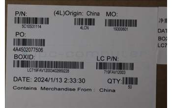 Lenovo 5C10S31114 CABLE L 83DF EDP MGE