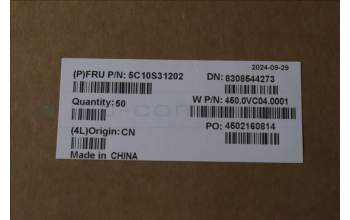 Lenovo 5C10S31202 CABLE CABLE W 83J2 IO