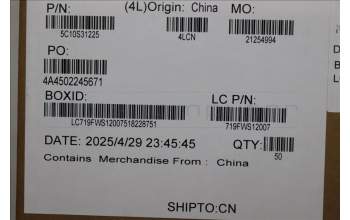 Lenovo 5C10S31225 CABLE Cable L 83K0 MGE M/B-EDP