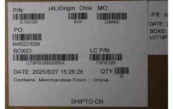 Lenovo 5C10S31259 Cable L 83K1 EDP MGE