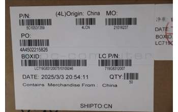 Lenovo 5C10S31359 CABLE Cable L 83N3 M/B-BATTERY XINTAILI