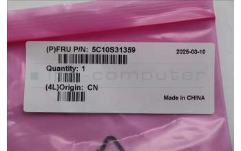 Lenovo 5C10S31359 CABLE Cable L 83N3 M/B-BATTERY XINTAILI