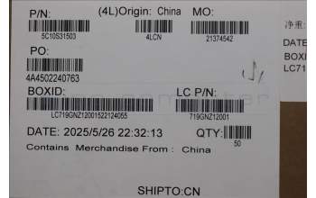 Lenovo 5C10S31503 CABLE Cable L 83LT EDP CABLE OLED MGE