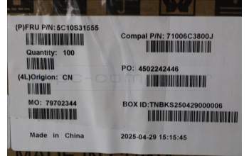 Lenovo 5C10S31555 CABLE EDP cable C 83JE