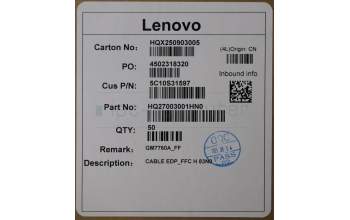 Lenovo 5C10S31597 CABLE EDP_FFC H 83N0