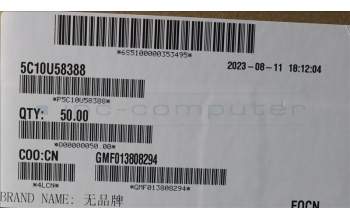 Lenovo 5C10U58388 Fru,300mm SATA PWRcable_TCO8.0