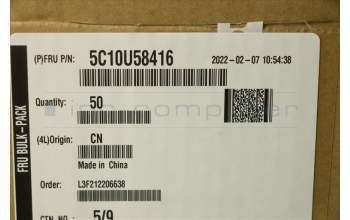 Lenovo 5C10U58416 CABLE Fru, 250mm sensor cable_TCO8.0