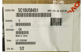 Lenovo 5C10U58451 CABLE Fru 475mm C2 SWITCH_TCO8.0