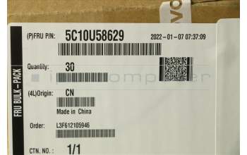 Lenovo 5C10U58629 CABLE Fru 50mm 8pin to 4pin power cable