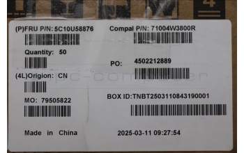 Lenovo 5C10U58876 CABLE Switch Board Cable