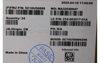 Lenovo 5C10U58889 CABLE CSOT_BL_Cable_ XXX 23.8_DC12V
