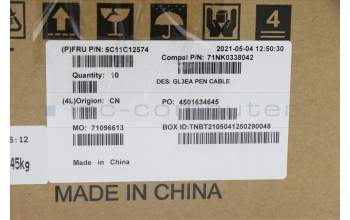 Lenovo 5C11C12574 CABLE FRU Pen cable