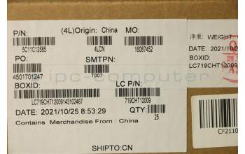 Lenovo 5C11C12585 500EG3_LCD CBL WWAN W/LCD_ABSORBER