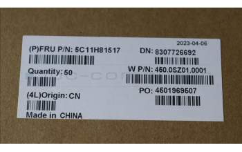 Lenovo 5C11H81517 CABLE FRU Kamerakabel 13W YOGA GEN2