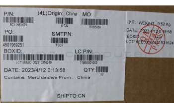 Lenovo 5C11H81579 CABLE FRU M/B 5M Kamerakabel