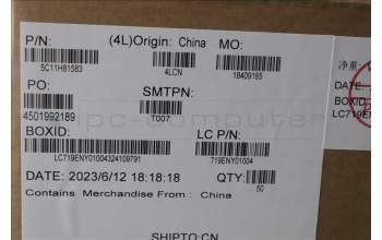 Lenovo 5C11H81583 KP620_TS_IR_HPD_CAMERA_CABLE