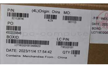 Lenovo 5C11L99746 CABLE CABLE-FPC,FPR,FORCEPAD,WWAN (AKM)