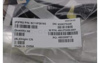 Lenovo 5C11P26193 CABLE FRU EPD CABLE, TOUCH, COOK