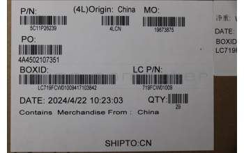 Lenovo 5C11P26239 FRU M/B EP TOUCH EDP CABLE