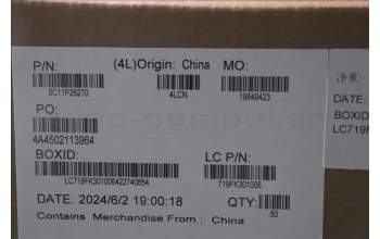 Lenovo 5C11P26270 CABLE FRU CABLE NONE TEFL MGE M/B 5M CAM