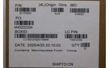 Lenovo 5C11P26303 Flachbandkabel 14P P0.5 PAD=0.3 MGE TP/B